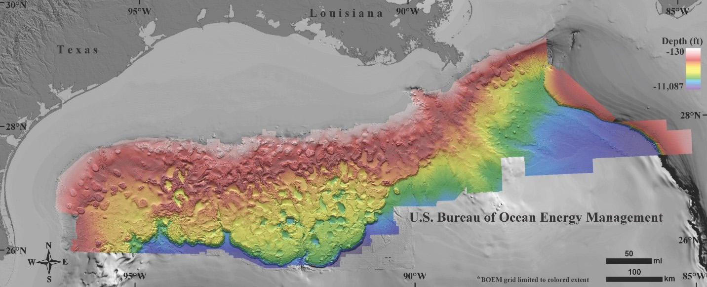 Example screenshot of the bathymetry image from the application