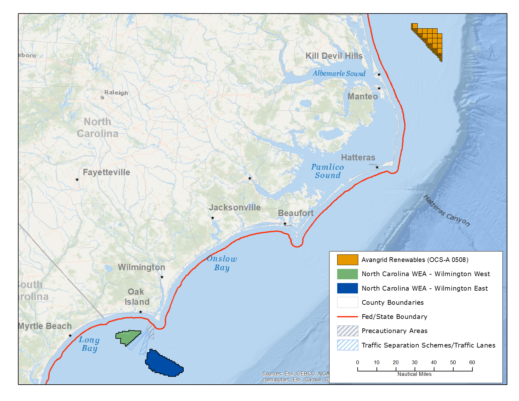 North Carolina Activities | Bureau of Ocean Energy Management