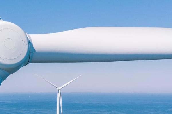 wind turbine in ocean