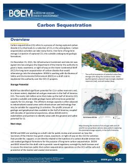 Carbon Sequestration Fact Sheet