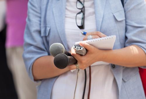 Journalist News Conference