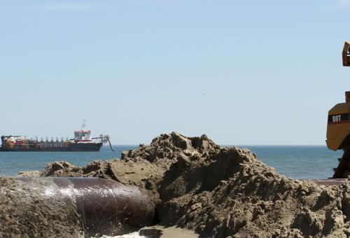 beach renourishment project