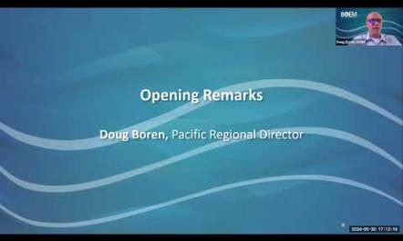 Oregon Proposed Sale Notice Fisheries Meeting held on May 30, 2024 Opening Remarks