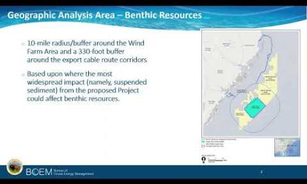 An Overview of Benthic Resource Impact Analysis in the DEIS