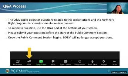 NY Bight Virtual Public Meeting - Welcome Opening Remarks Agenda & Presentations 02-13-24