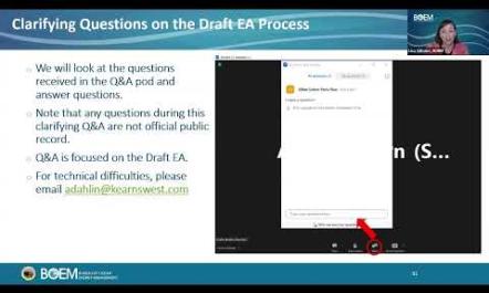 June 5, 2024 Oregon Draft Environmental Assessment Virtual Public Meeting Q and A Session.