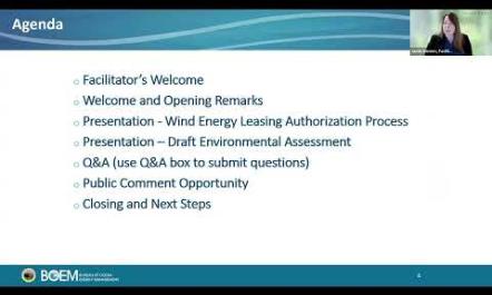 May 21, 2024 Oregon Draft Environmental Assessment Virtual Public Meeting Presentations.
